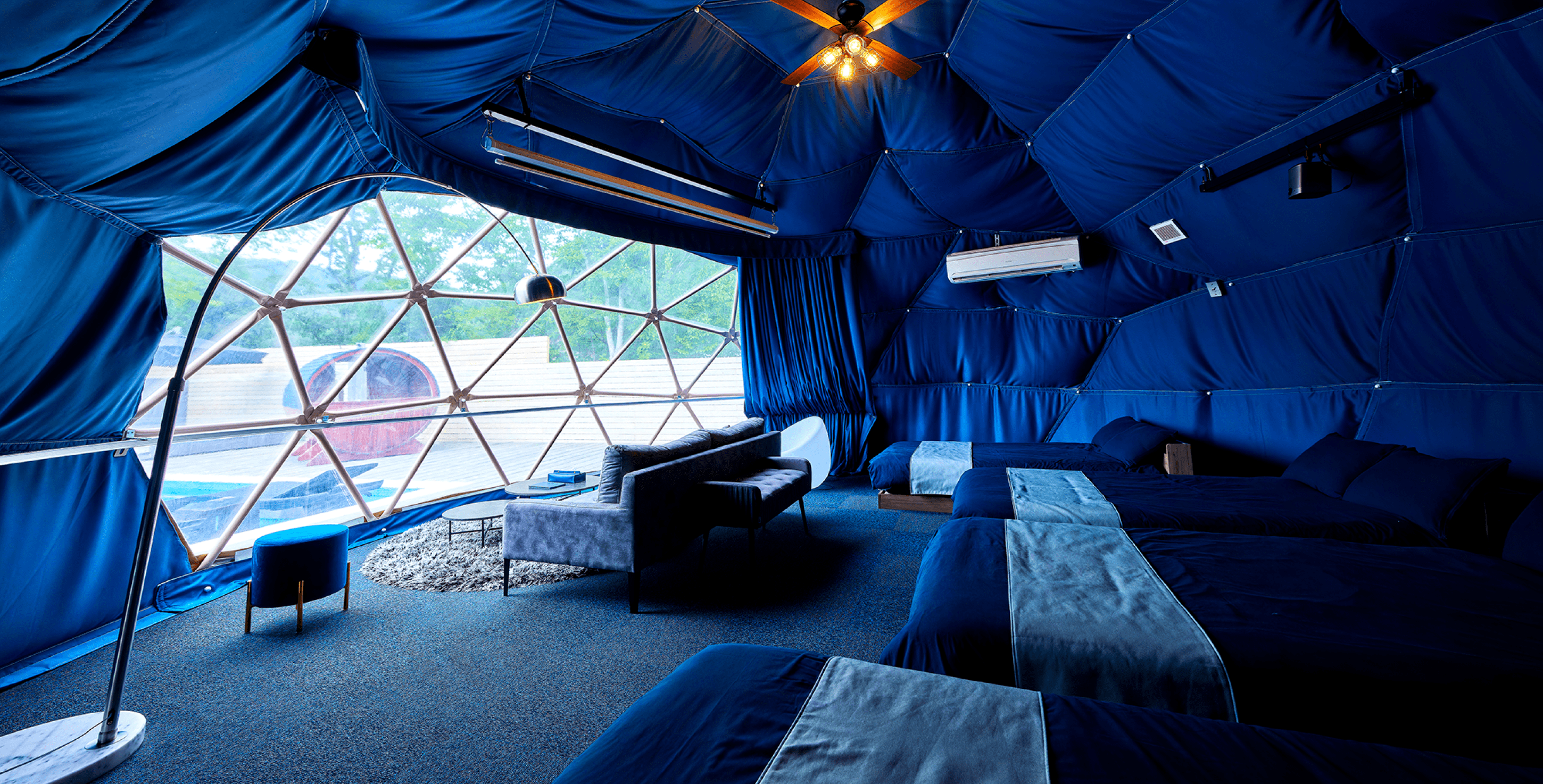 画像：DOME TENT NAVY