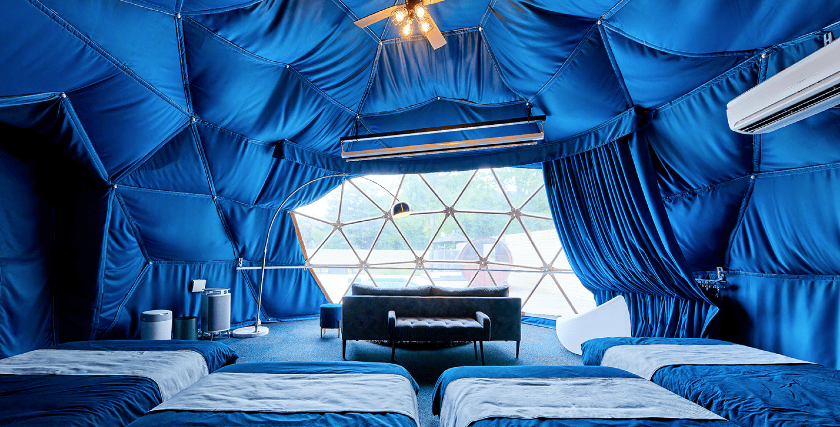 画像：DOME TENT NAVY