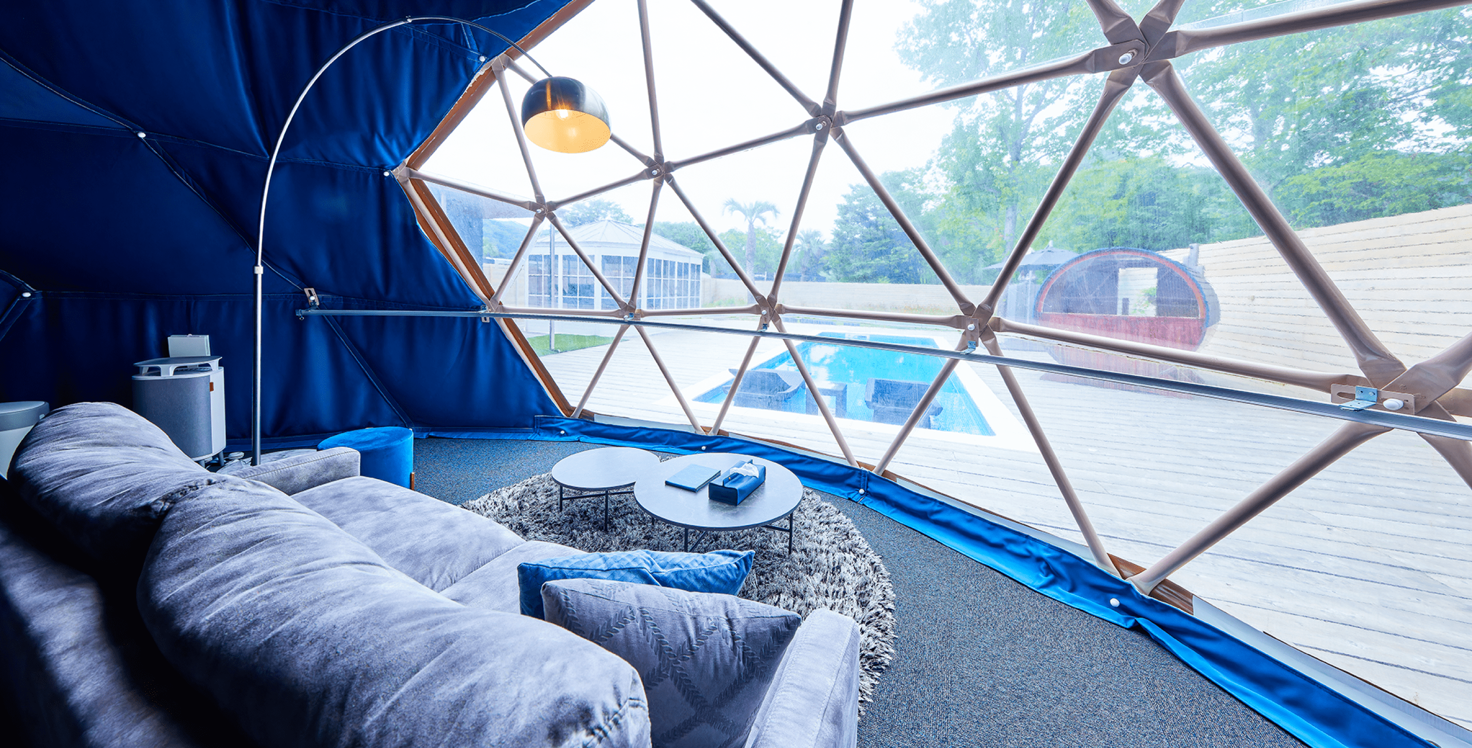 画像：DOME TENT NAVY